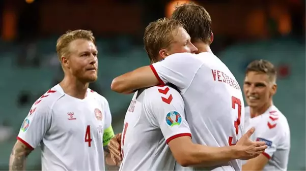 Çekya'yı 2-1 mağlup eden Danimarka, EURO 2020'de yarı finale yükseldi