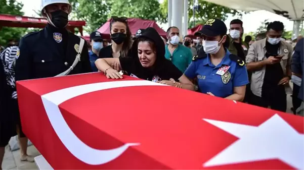 Hakkari'de şehit olan İl Emniyet Müdür Yardımcısı Cevher son yolculuğuna uğurlandı