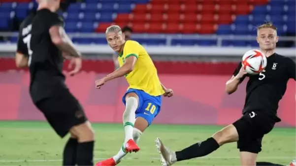 Dünya Kupası tadında maç! Tokyo Olimpiyatları'nda Brezilya, Almanya'yı 4-2'lik skorla geçti