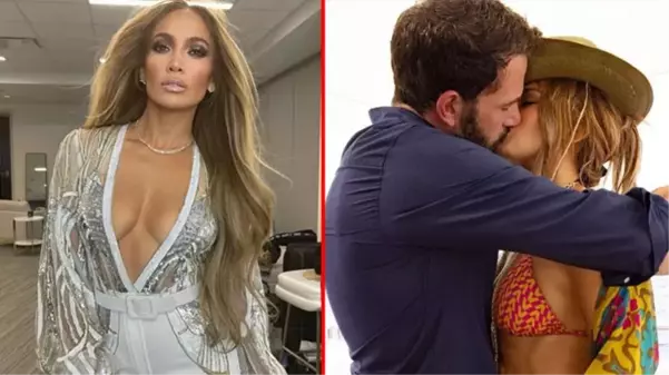 Ben Affleck ile öpüşme pozunu paylaşan Jennifer Lopez'e beğeni yağdı