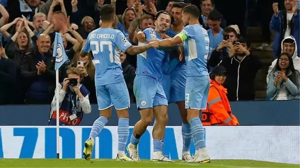 Şampiyonlar Ligi'nde çılgın maç! Manchester City, sahasında RB Leipzig'i 6-3 mağlup etti