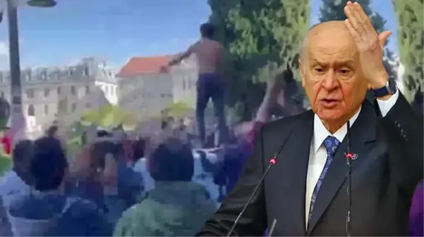 Bahçeli'den rektör Naci İnci'nin aracını kesen öğrencilere ilişkin sert sözler: Bunlar ajan ve provokatördür