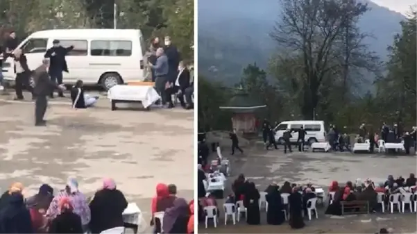 Düğünde maganda tarafından vuruldu, yakınları feryat etti! Anbean kamerada