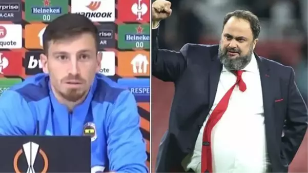 Mert Hakan, İstanbul'u Yunan şehri ilan eden Olympiakos Başkanı'nı unutmadı