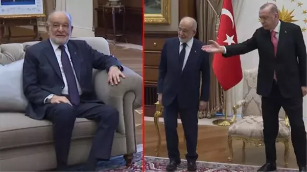 Temel Karamollaoğlu, Cumhurbaşkanı Erdoğan'la görüşmesindeki koltuk detayıyla ilgili konuştu: Anlatıldığı gibi değil