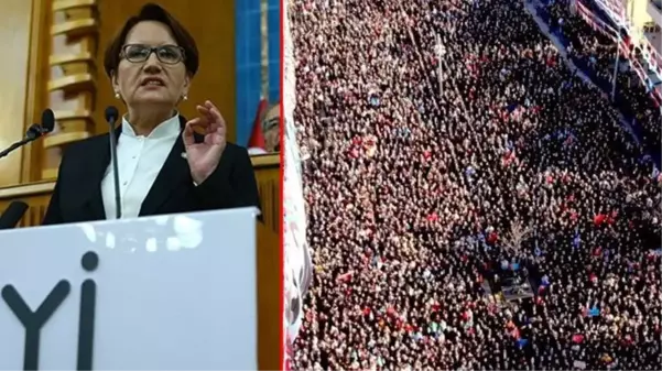 Akşener'den Denizli mitingine başka illerden insan taşıdıkları iddiasına yanıt: Nazar etme ne olur, çalış senin de olur