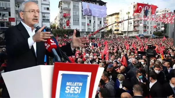 Son Dakika: Mersin Valiliği, CHP'nin Mersin'deki mitingine 21 bin 500 kişinin katıldığını açıkladı