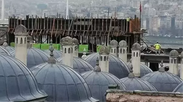 İmamoğlu dediğini yaptı! Süleymaniye Camii'nin siluetini bozan inşaat mühürlendi