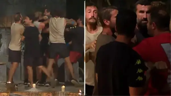 Survivor'da yumruklu kavga! Yasin, takım arkadaşı Hikmet'e saldırdı