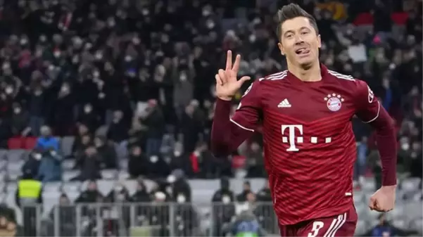 Lewandowski, Salzburg'u yok etti! 23 dakikada Şampiyonlar Ligi tarihine geçti