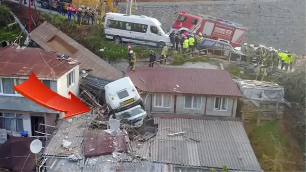 Yer: İstanbul! Tır, 5 kişilik ailenin yaşadığı gecekondunun üzerine devrildi