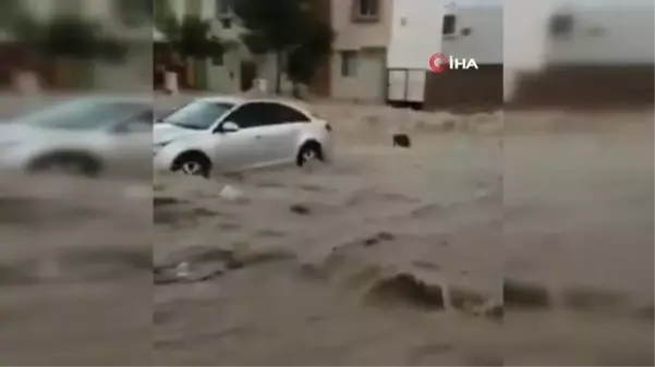 Meksika'da şiddetli yağış sele neden oldu