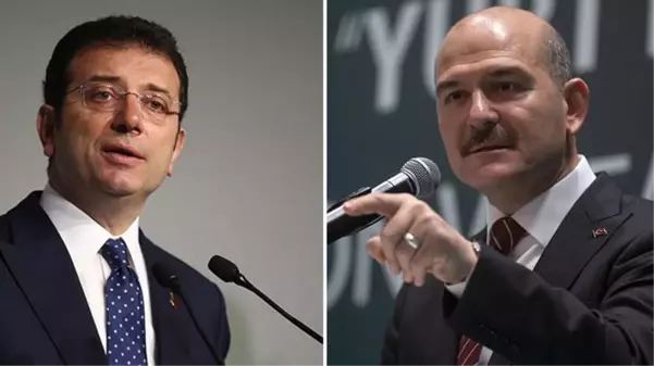 Hakaret tartışmasında yeni perde! Bakan Soylu'dan İmamoğlu hakkında suç duyurusu