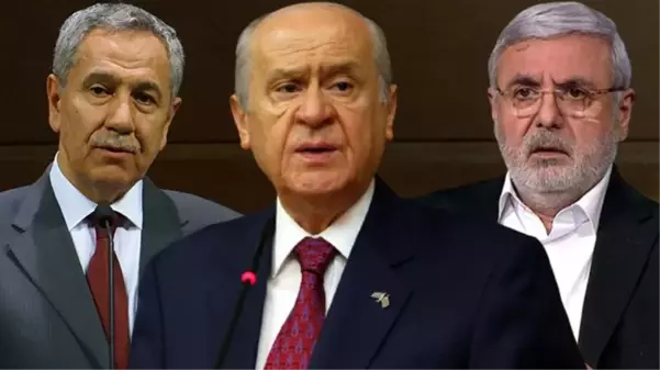 Devlet Bahçeli tarafını seçti! MHP liderinden Arınç'la polemik yaşayan Metiner'e destek