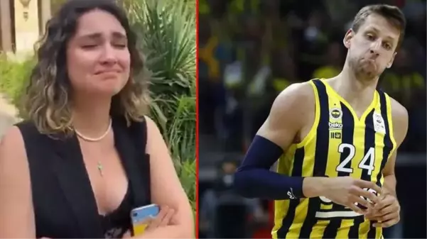 Jan Vesely Fenerbahçe'den ayrıldı, ünlü oyuncu Berna Laçin'in kızı gözyaşlarını tutamadı