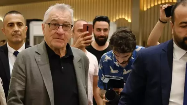 Hollywood yıldızı Robert de Niro İstanbul'da: Bu şehirde film çekmek müthiş olur