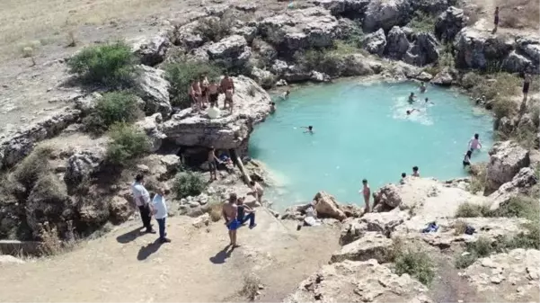 Şifa dağıtan göl kurudu, yüzlerce kilometre uzaktan gelen vatandaşlar gözlerine inanamadı