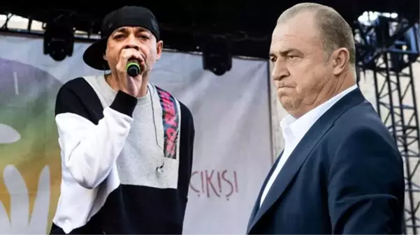 Alandaki dev ekrana yansıttılar! Fatih Terim, ünlü rapçi Ceza'nın konserine damga vurdu