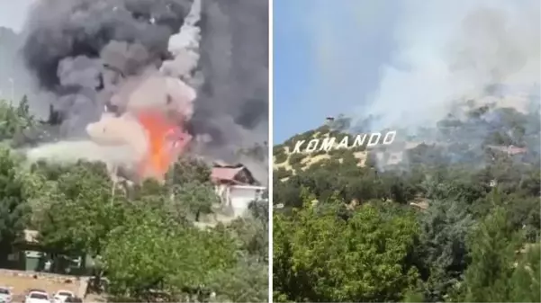 Şırnak'ta sayım sırasında askeri mühimmat deposunda patlama! O anlar kamerada