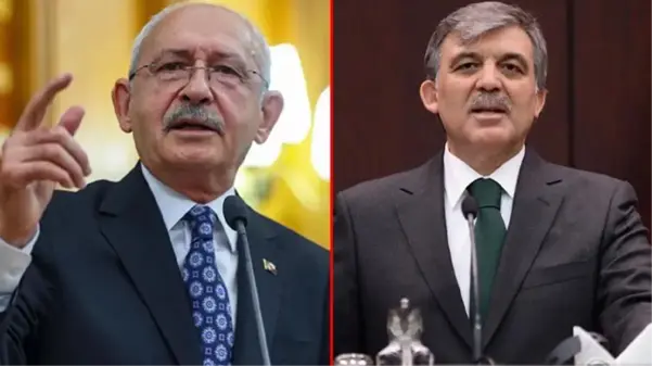 Kılıçdaroğlu, Abdullah Gül'ün adaylık ihtimali hakkında ilk kez konuştu: Herkes aday olma hakkına sahiptir