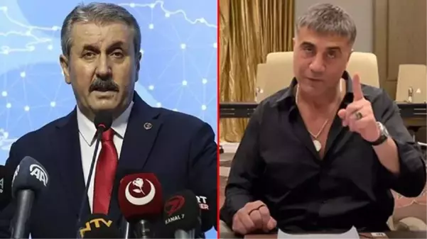 Destici'den Sedat Peker'in rüşvet iddialarıyla ilgili açıklama: Devletin malına el uzatanların eli kırılmalı