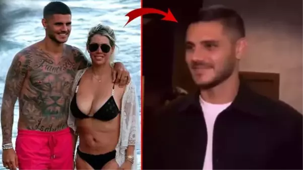 Aslan'ın yeni transferi Mauro Icardi hızlı başladı! Yanından geçen kadına öyle bir bakış attı ki