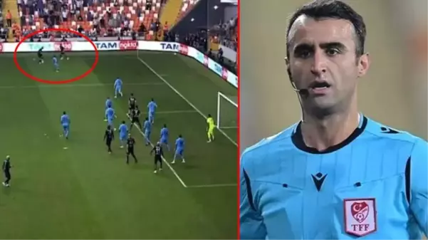 Hakemin hatası maça damga vurdu! Adana Demirspor-Trabzonspor maçında Belhanda'nın golü için skandal karar