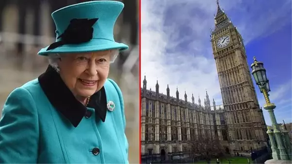 Kraliçe Elizabeth için tüm ülke saygı duruşunda bulundu! Çanları çalmayan Big Ben için soruşturma açıldı