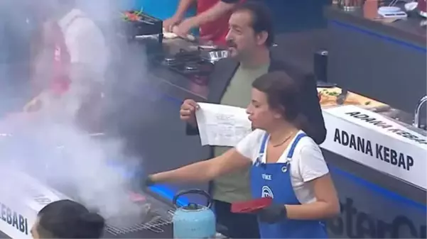 MasterChef'te Fatma Nur'un kopya verdiğini gören Mehmet Yalçınkaya sert çıkıştı: Sana mı kaldı?