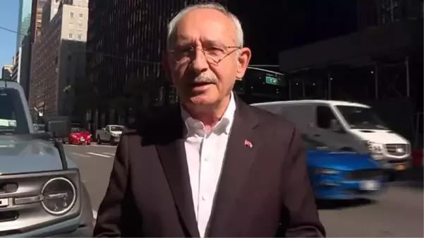 ABD'ye giden Kılıçdaroğlu, TÜRKEN'e ait gökdelenin önünden Cumhurbaşkanı Erdoğan'a meydan okudu: Samimiysen gel buradan başlayalım