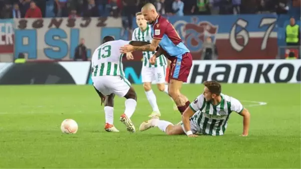 Trabzonspor, Avrupa Ligi'ne veda etti! Temsilcimiz yoluna Konferans Ligi'nde devam edecek