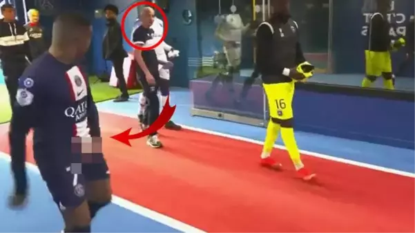 Mbappe'den skandal hareket! Ağzı açık kalan 20 yaşındaki futbolcu olduğu yerde kalakaldı