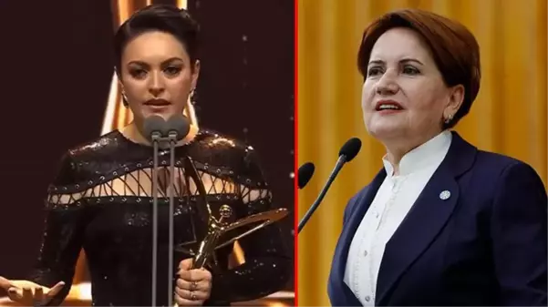 Ezgi Mola'nın çağrısı Altın Kelebek ödül törenine damga vurdu! Akşener'den yanıt gecikmedi