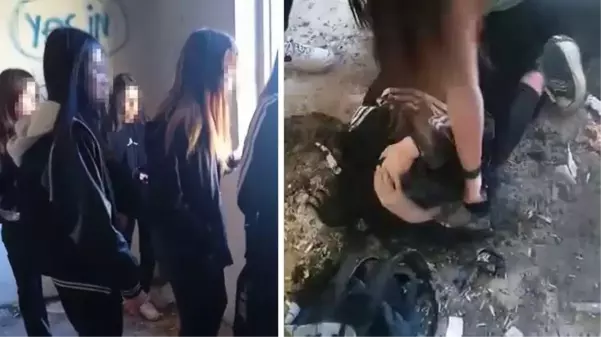 Kızların en büyüğü 14 yaşında! Erzurum'da metruk bir binada kaydedilen görüntü akıllara durgunluk verdi