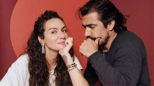 Birce Akalay, İbrahim Çelikkol ile fotoğrafını paylaştı! Pozdan çok eklediği şarkı olay oldu