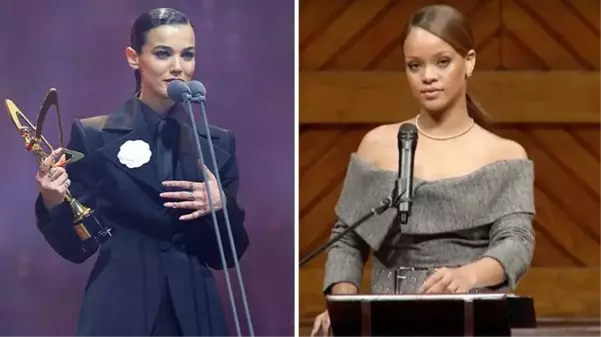 Pınar Deniz'in alay konusu olan konuşması Rihanna'dan alıntı mı? Sözleri neredeyse aynı