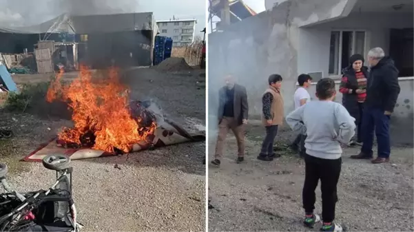 4 gündür aniden başlayan yangınlar ailenin kabusu oldu! Korkudan eve giremiyorlar