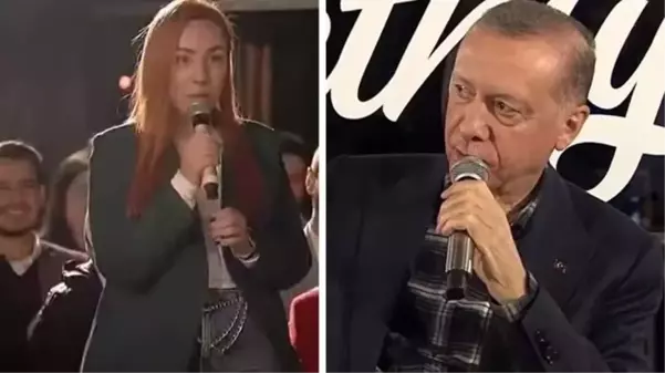 Gençlik buluşmasına damga vuran diyalog! Cumhurbaşkanı Erdoğan'ın sorusuyla yüz ifadesi değişti