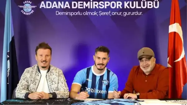 Adana Demirspor'dan nokta atışı transfer! Milli futbolcu resmen imzayı attı