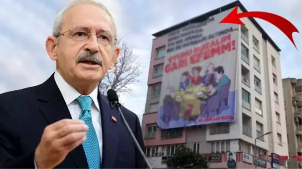 AK Parti Gençlik Kolları'nın astığı 6'lı Masa pankartı ilçeyi karıştırdı! CHP suç duyurusunda bulundu