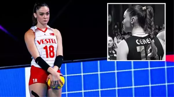 Zehra Güneş, depremde hayatını kaybeden voleybolcu Ceren Topal'ı unutmadı! Giydiği forma büyük alkış aldı