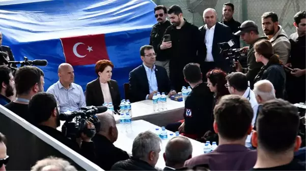 Hatay'da depremzede vatandaş, Akşener'e dert yandı: İnşaatta yatıyorum, çadırımız yok