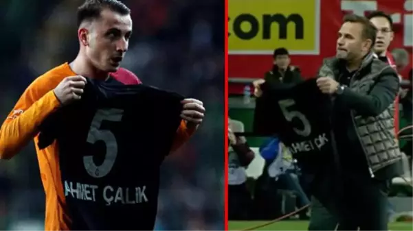 Duygu dolu anlar! Galatasaray, Ahmet Çalık'ı unutmadı