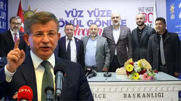 Gelecek Partisi'nde neler oluyor? İlçe başkanı istifa edip yanında 20 kişiyle AK Parti'ye geçti