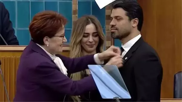 Rozetini Meral Akşener taktı! Eski futbolcu Gökhan Zan, İYİ Parti'den milletvekili aday adayı oldu