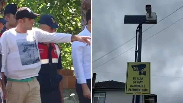 Zonguldak'ta ilginç olay! Gurbetçiler için köye kurdukları kameralar cinayeti aydınlattı