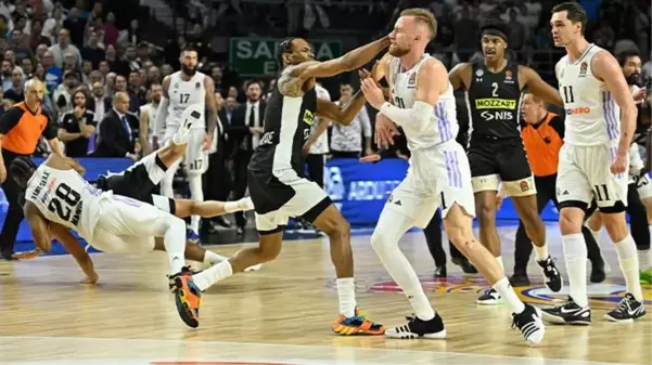 Euroleague, tarihi şiddet olaylarının yaşandığı Real Madrid-Partizan maçının skorunu tescil etti