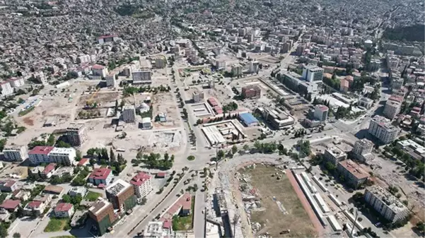 Depremden 3 ay sonra Kahramanmaraş havadan görüntülendi