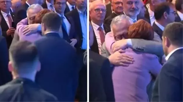 Celal Şengör, Meral Akşener'e sarılarak hüngür hüngür ağladı