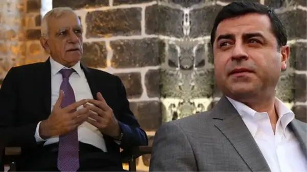 Kürt siyasetinde taşlar yerinden oynuyor! Demirtaş HDP'yi bombaladı, Ahmet Türk'ten destek geldi